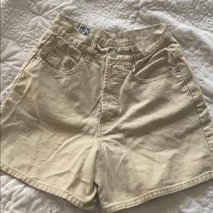 Mom jean style shorts